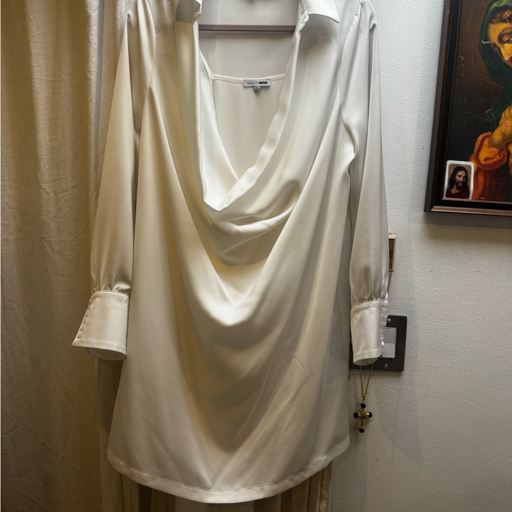 Fashion Nova White Mini Dress